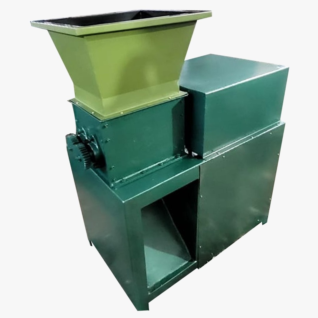 Top Selling Plastic Recycling Machinery Dual Shaft Pet Bottle Shredder Machinery from Indian Exporter and Manufacturer