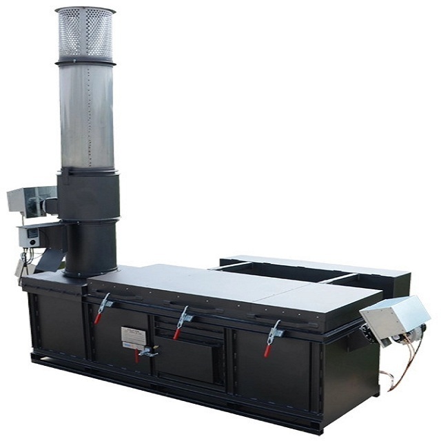 Directly factory animal cremation incinerator pet carcass waste burning machine dead poultry garbage incinerator