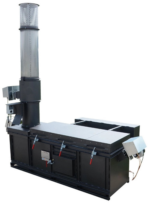 Waste Incineation Smokeless Incinerator Pet Animal Cremation Machine Price Wast Incinerator Human Body Incinerator