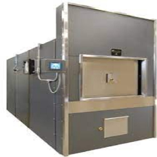 Finest cremation Machine with almost 0 smoke emission, with three stages of air de carbonization (purification) system.