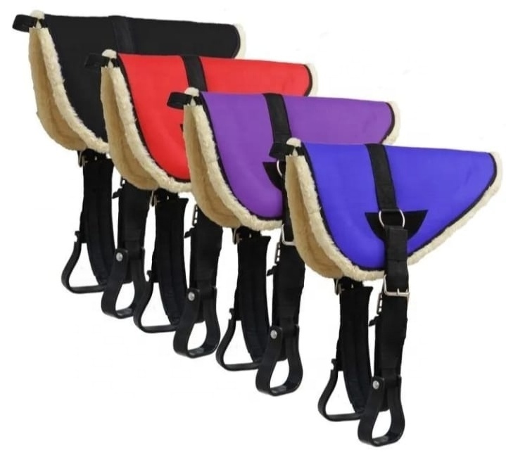 Bareback Saddle Pad With Safety Available at Wholesale Prices Easy Storage Portable Dressage Horse Saddle