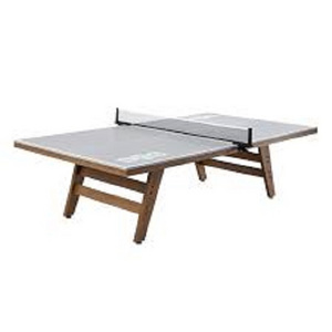 Harmony Haven High Quality 15mm Indoor Foldable Movable Table Standard Size Table Tennis Table