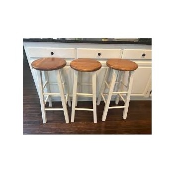 New modern industrial dining kitchen cafe chairs backrest restaurant industrial bar wood stool