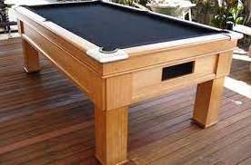 Pyrat Pool Table    Customized Modern 9ft Solid Wood Blue Slate Pool Billiard Table With Ball Return System