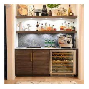 Aperol Spritz Hydraulic Bar Cabinet High Quality Glass Living Room Luxury Modern Tall Wine Cabinets With Led Light