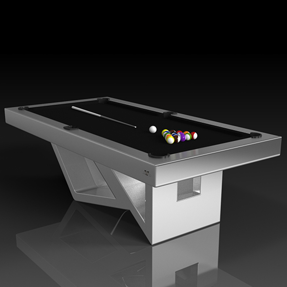 Wholesale Factory Customized 8ft 9ft 10ft 12ft Carom Biliard Pool Table For Sale Pool Table Slate Billiards with Led Pool Lamp L