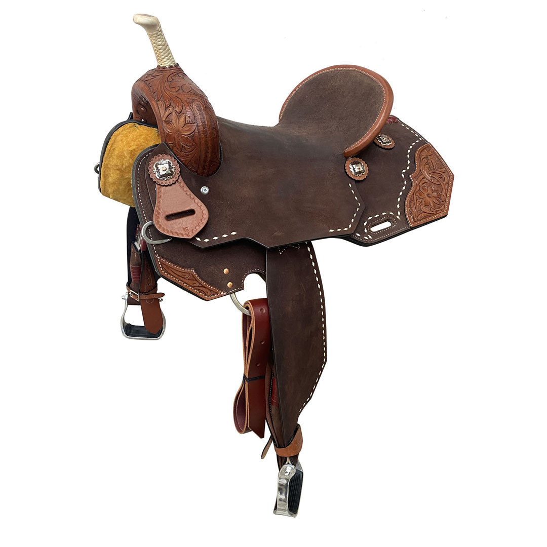 Western Dressage Racing Horse Saddle  Leather Made Western Leather Horse Saddle with Customized Designed Available For Sale