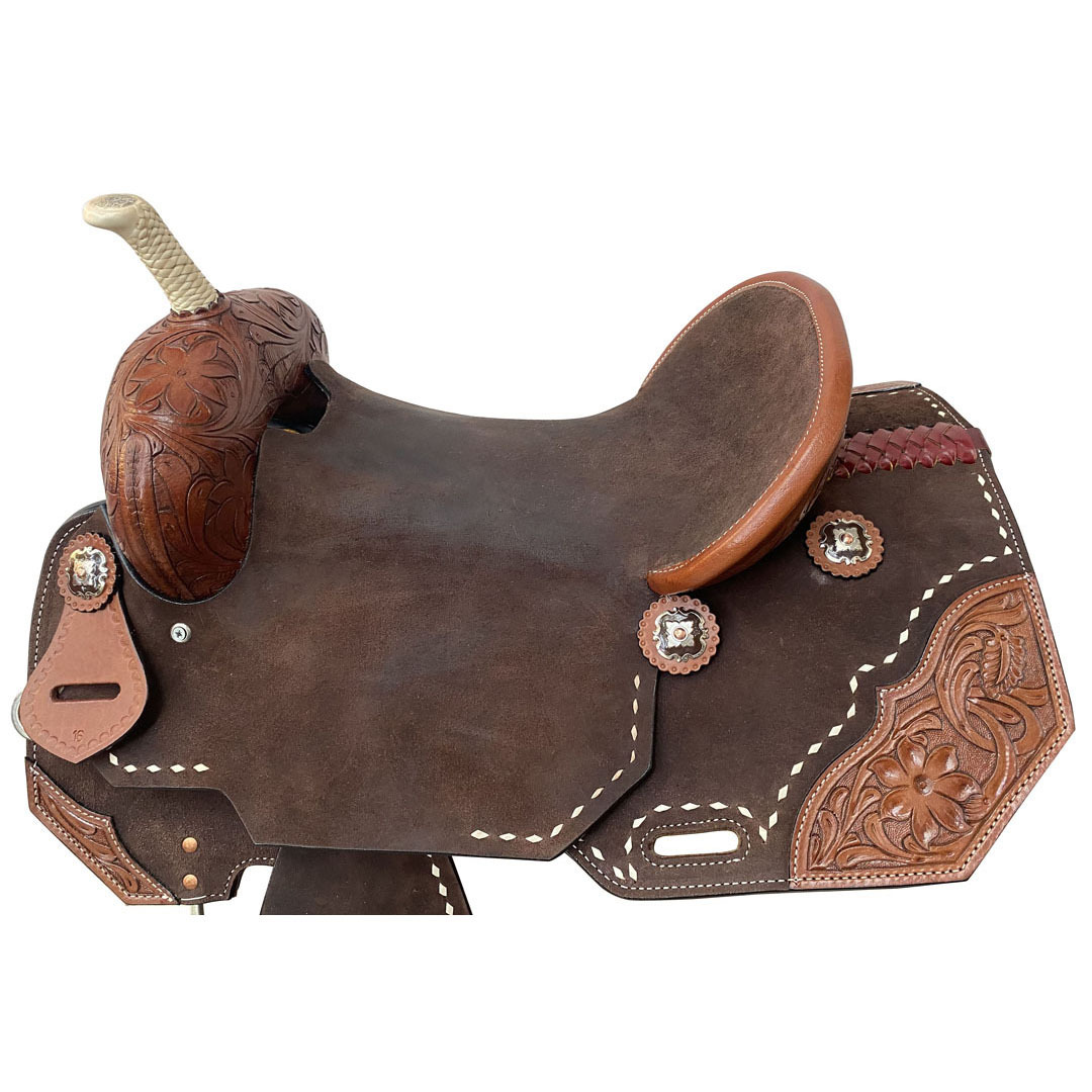 Western Dressage Racing Horse Saddle  Leather Made Western Leather Horse Saddle with Customized Designed Available For Sale