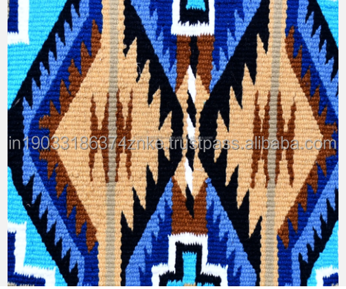 INDIAN SUPPLIER WESTERN RANCH PAD SADDLE BLANKET SADDLE BLANKET TIGHT WEAVING SADDLE BLANKET