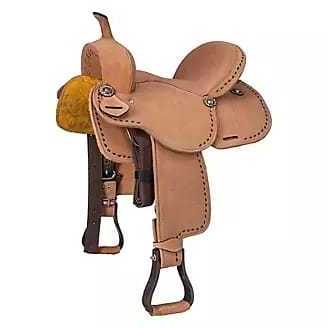 Premium Quality Leather Western Barrel Racing Trail Equestrian Horse Saddle  Lightweight  Horse Riding Products