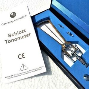 SS Manufacture Tonometer Schiotz For Measuring The Intraocular Pressure