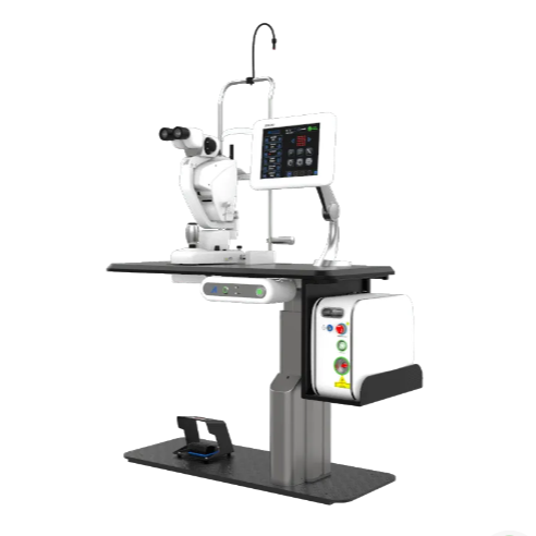 SCIENCE & SURGICAL MANUFACTURE OPHTHALMIC APPASAMY INFRARED LASER 810NM JERICHO SLIT LAMP OPHTHALMIC GREEN LASER SYSTEM....