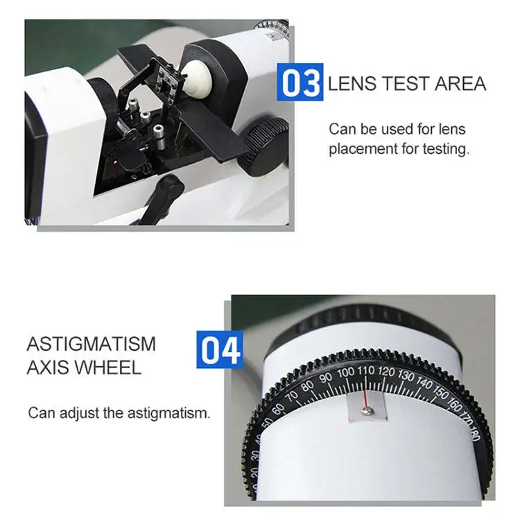 SS Manufacture Best Hand Held Other Optics Instruments Manual Lensmeter Auto Lens Meter Lensometer Free Shipping...