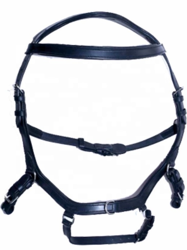 PORTABLE MICKLEM BRIDLE MADE FROM GOOD QUALITY DD LEATHER WITH SOFT LEATHER PADDING AND ANTI GRIP REINS