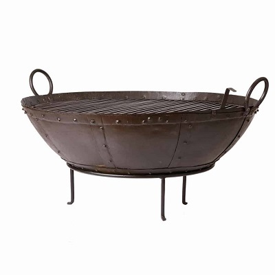 Indian suppliers outdoor wood burning fire pit fire bowl firepit table