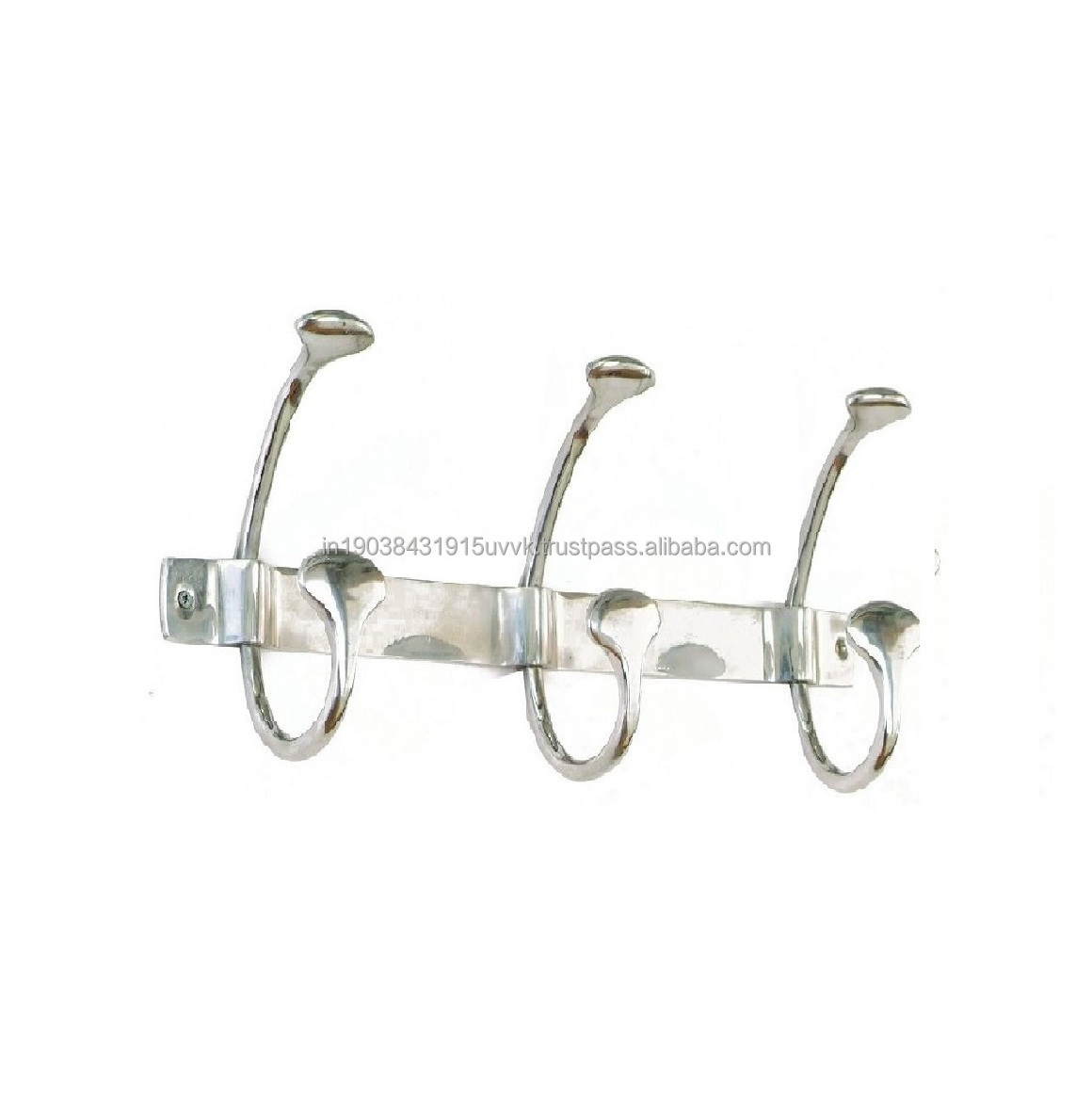 Decorative Amazing Hooks Wall Decor Clothes Double Hook Metal Wall Hooks Coat Racks Wall Mounted With Screws Wholesale Hardware