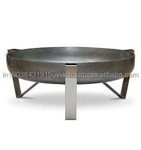 OEM ODM Customized Fire Pit With Abstract pattern Top Selling Made In India BBQ Grill Fire Pit For Indoor Outdoor uses