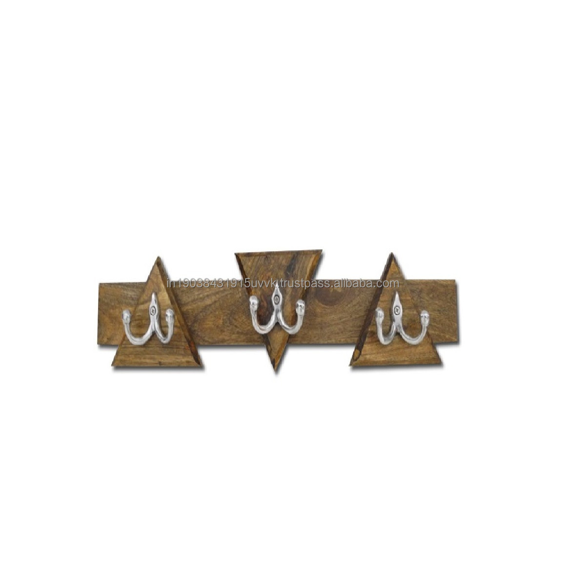 Wall Mounted Wood And Metal Hook Board Long Lasting And Strong Material Customized Vintage Household Hooks For Clothes