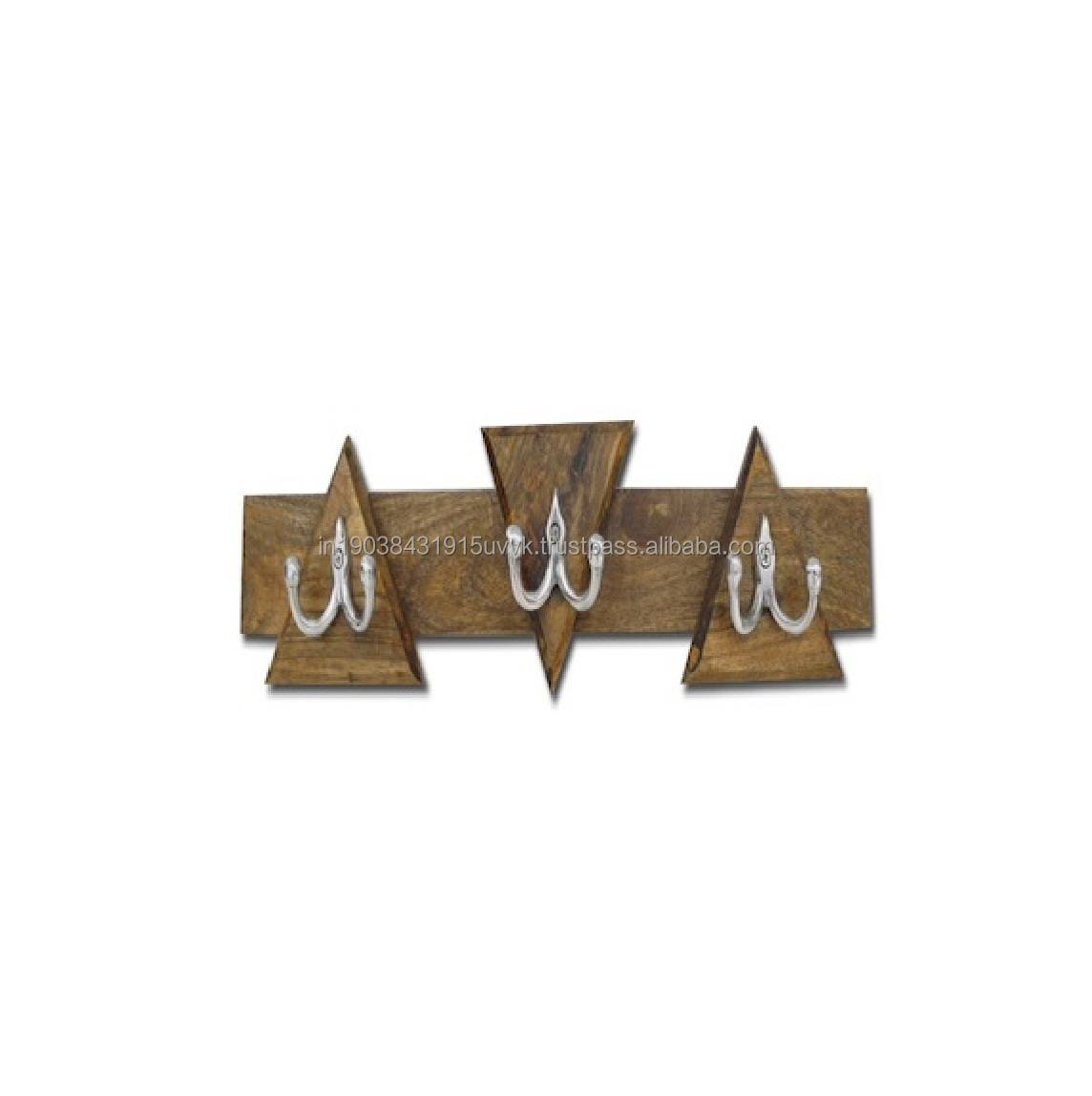 Wall Mounted Wood And Metal Hook Board Long Lasting And Strong Material Customized Vintage Household Hooks For Clothes