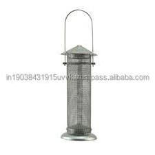 Garden Galvanized Bird Feeder Rustic Birds house Outdoor Garden Decorative Accessories Metal Bird Feeder at Low Prices