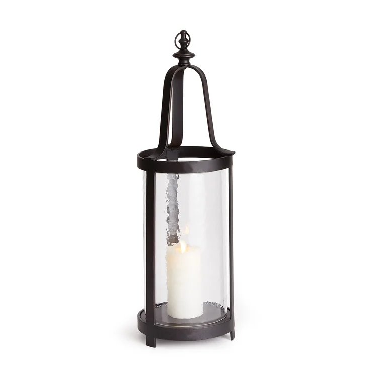 Modern Design Metal Tabletop Lantern for Office and Home Improvement Stylish Living Room