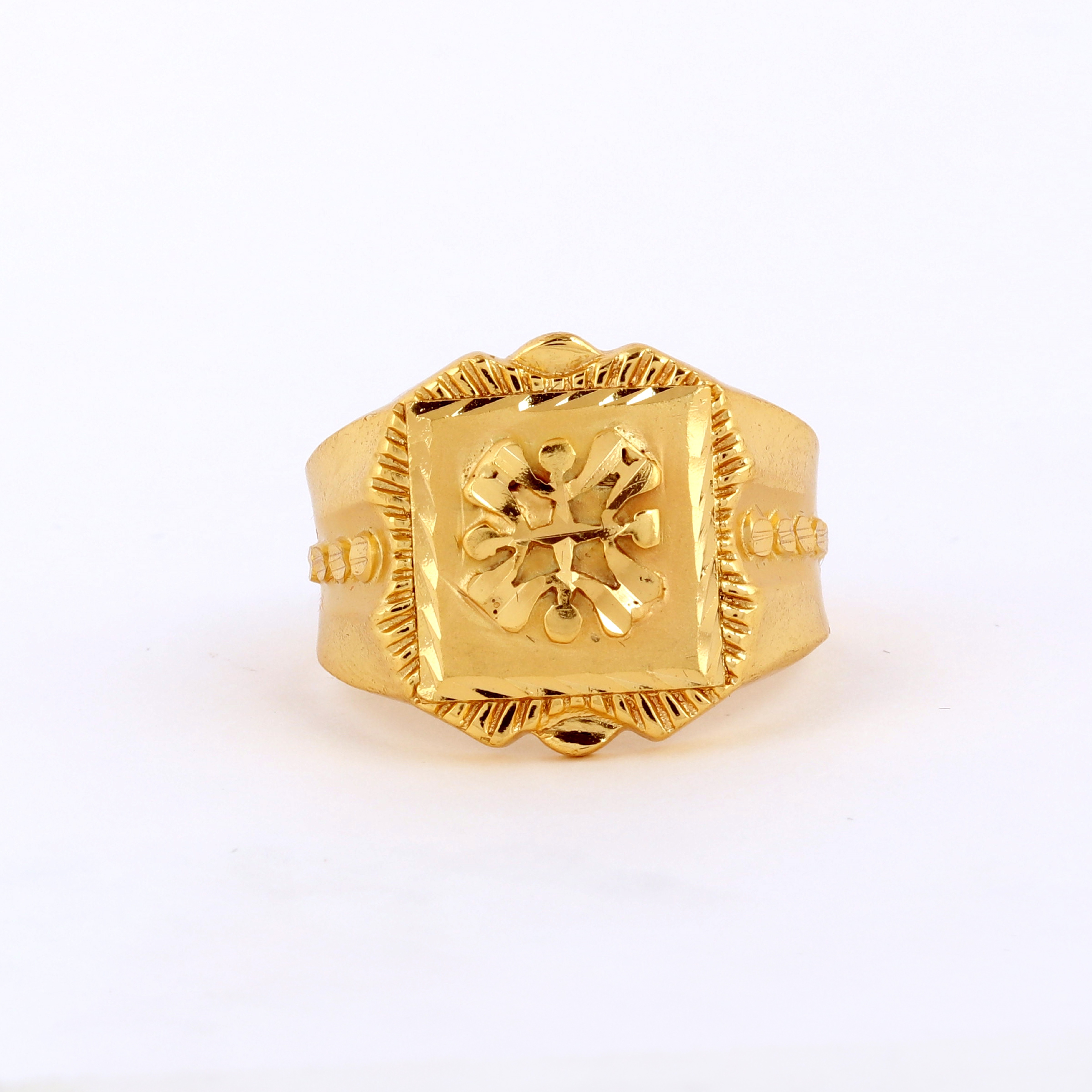 New Designed 2/8 GRT TURBO-55 GENTS TURB RING  Ring with Gold Plated Available For Sale with cheap price From India