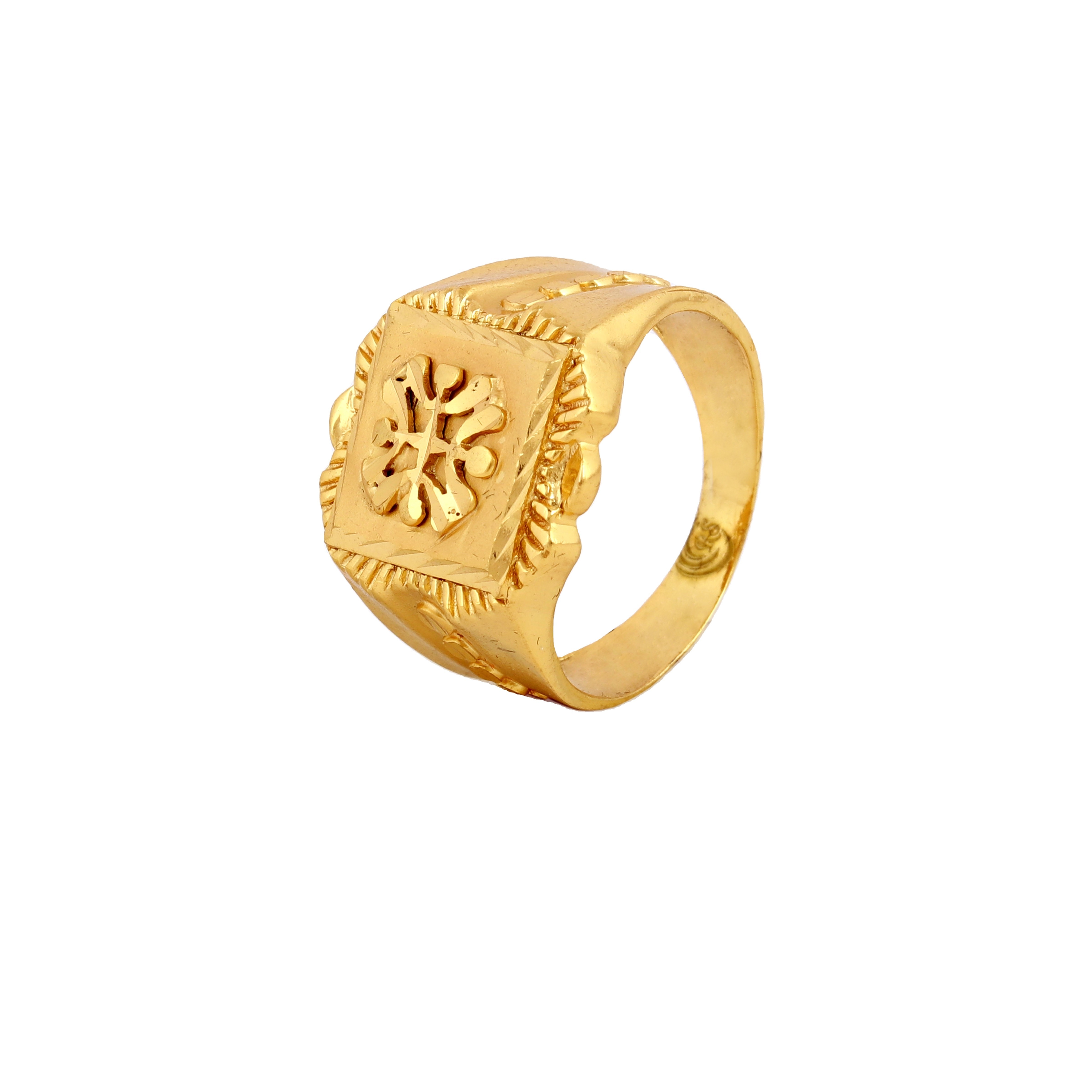 New Designed 2/8 GRT TURBO-55 GENTS TURB RING  Ring with Gold Plated Available For Sale with cheap price From India