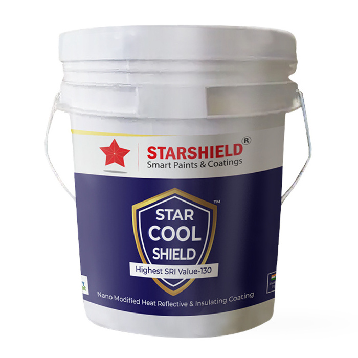 High Albedo Coating Paint Star Cool Shield Plus Highest SRI Paint: Energy Saving Coating with the Highest SRI Value of 130