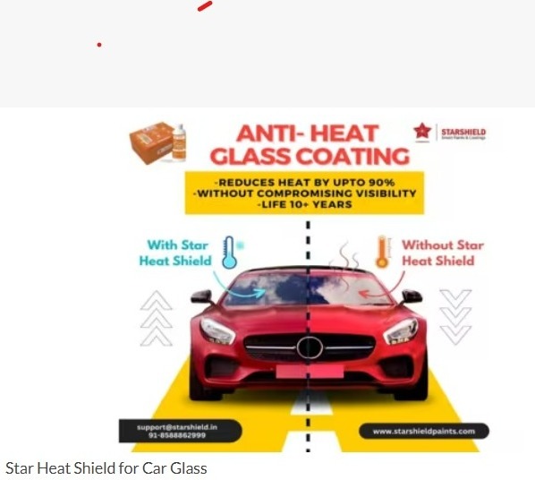 Premium quality High Sri Anti Heat Glass Coating Star Heat Shield for Car Glass Protective glass coating  insulation coating