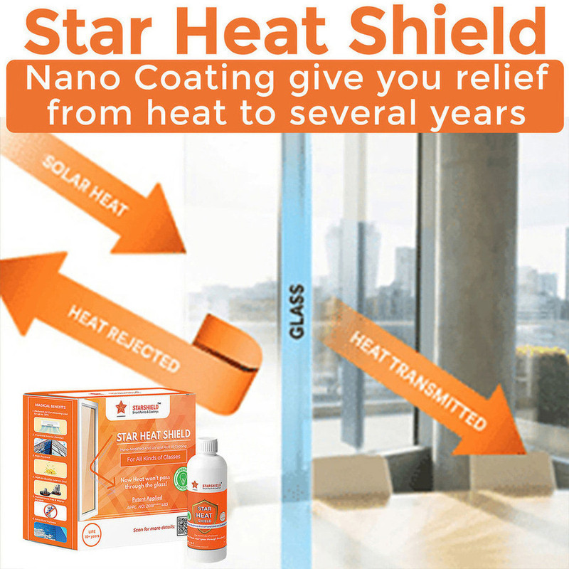 Enhance, Protect, Drive: Anti Heat Star Heat Shield - The Triple Action Solution for Car Glass