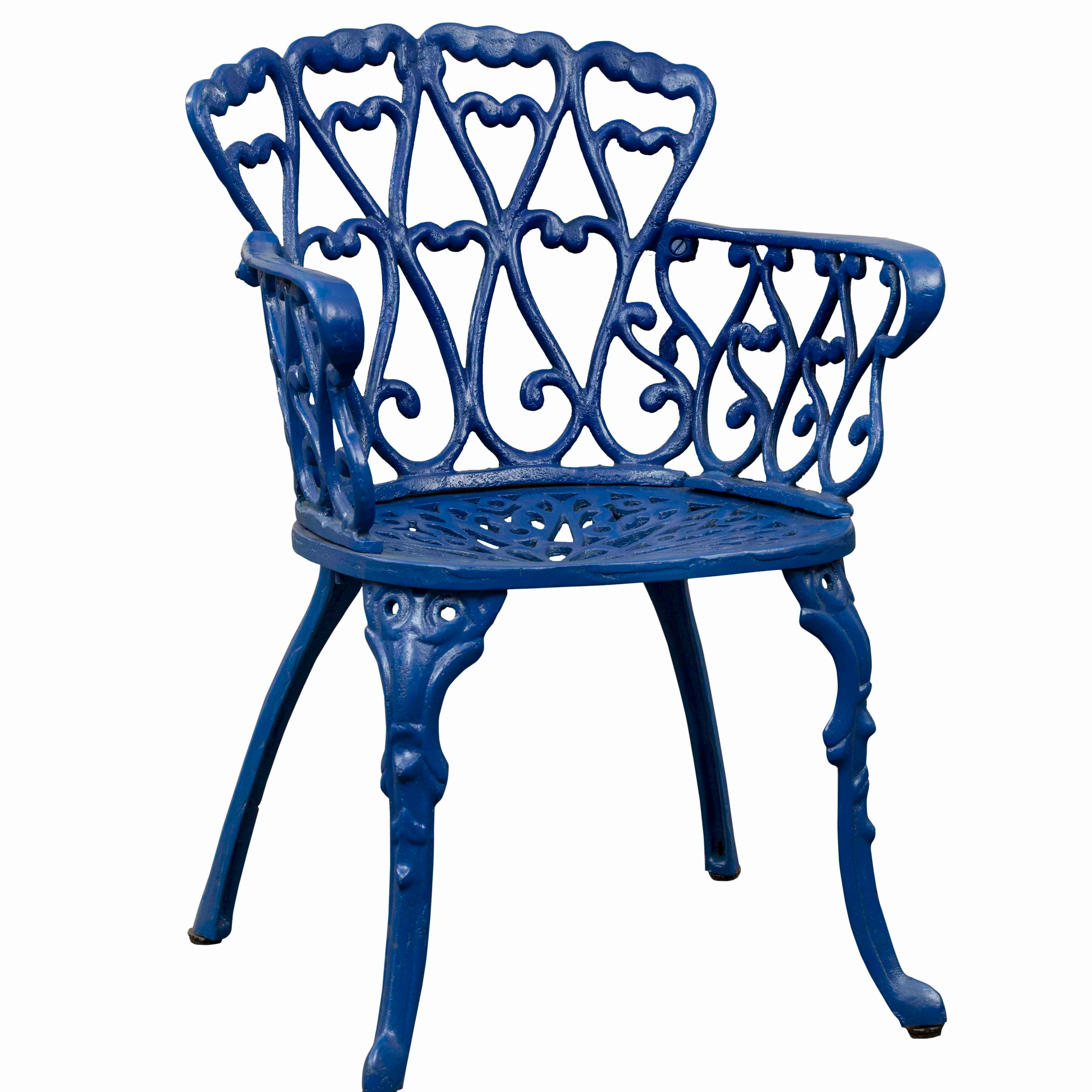 Whole Sale Hot Selling Modern Outdoor Furniture Garden Patio Cast Iron Chairs With Customized Finishing From Indian Exporters