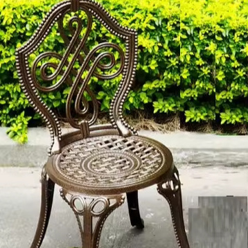 Outdoor Aluminium garden chair Home decor chair  Perfect for Gardens  Patios and Porches  Enhance Your Outdoor Living Space