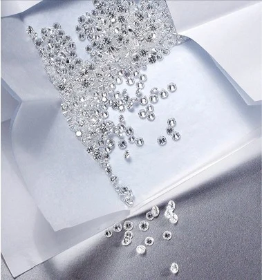 Wholesale Small Size White Color Round Cut 0.8-3.0mm Price Per Carat VVS1 Loose LAB GROWN CVD Diamond