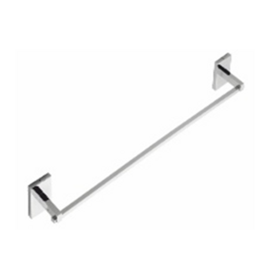 Premium Garde Towel Rail with Brass Metal Made and Chrome Plated Finished 18" or 24" Size Towel Racks For Sale