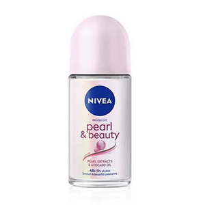 Nivea Deodorant Roll On Pearl & Beauty For Women 50Ml & 25 Ml For All Skin Type And For Smooth & Beautiful Underarms