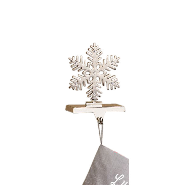 Original Snowflake Stocking Hanger Holder New Design Stocking Holder Excellent With Gold Color Finishing