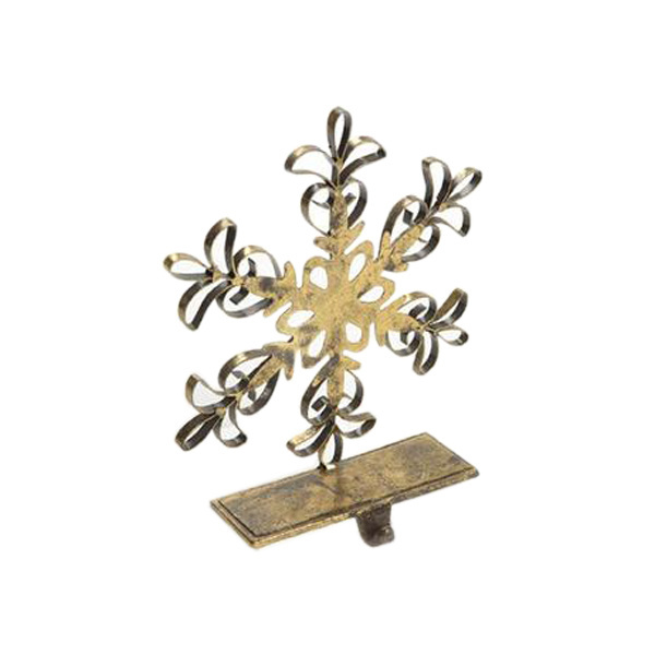 Wholesale Multi Design Metal Stocking Holder Excellent With Gold Color Festive Party And Christmas Decorative Accessories