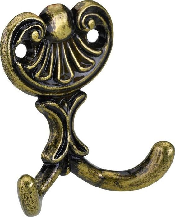 Round Nob Design Brass Antique Wall Hook Aluminium Metal Finishing Minimal Design Hook Wall Hanger Coat Hook