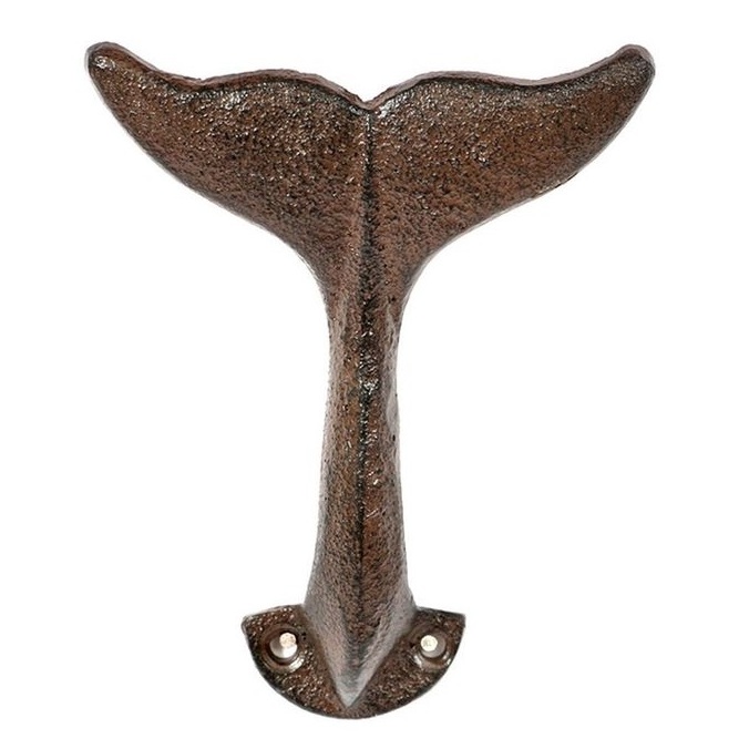 Cast Iron Bird Design Natural Finishing Wall Hook Cast Iron Minimal Design Hook Wall Key Hanger & Organizer Rustproof