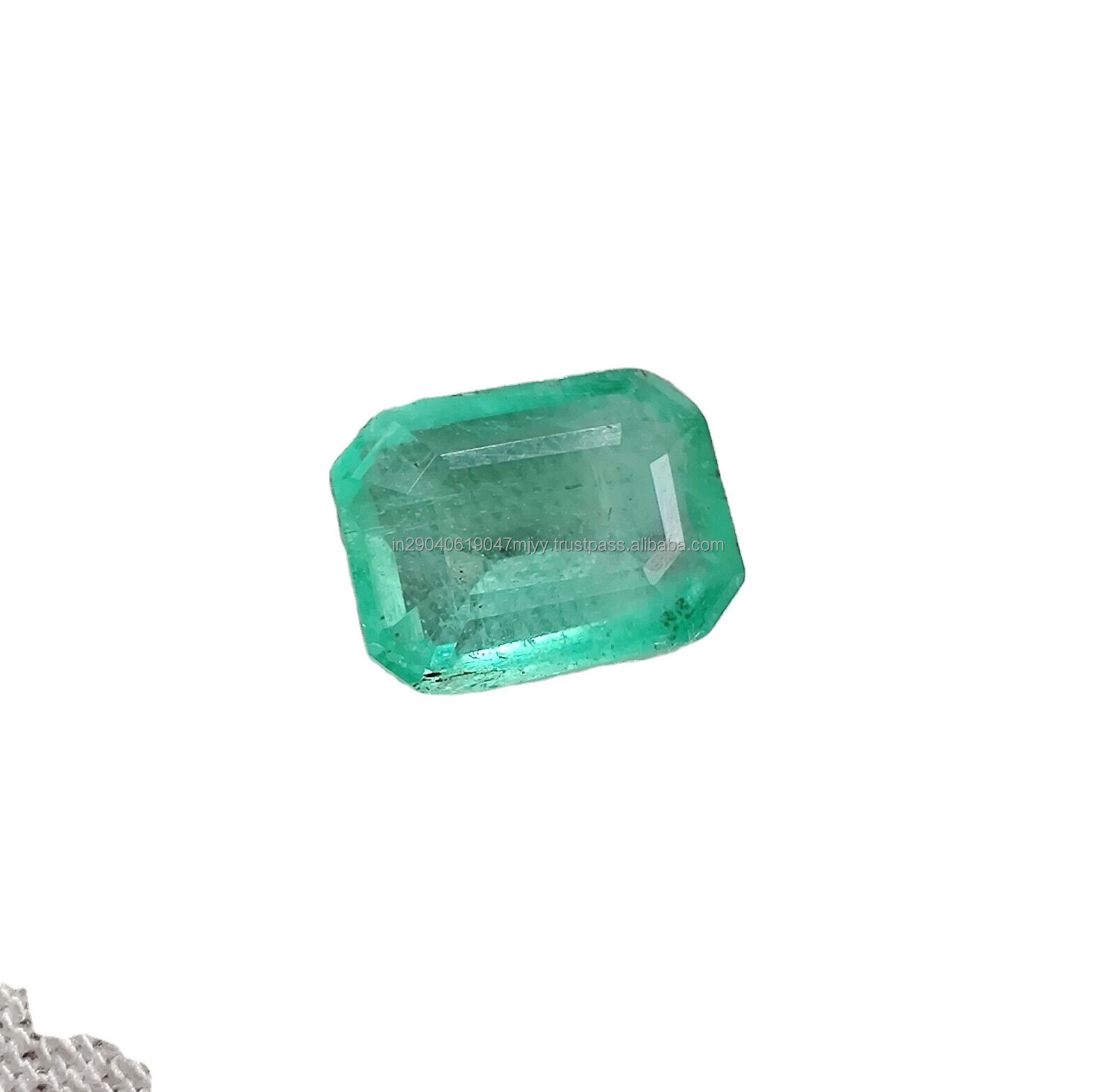 Natural Green Emerald Shape Colombian Emerald Gemstone for Jewelry  Best Quality Stone for Ring