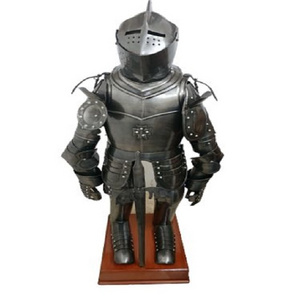 MEDIEVAL KNIGHT FULL METAL SUIT OF ARMOR Life Size - Restored Armours Antique Metal Medieval Armor / Knight Armor / Full Armor S