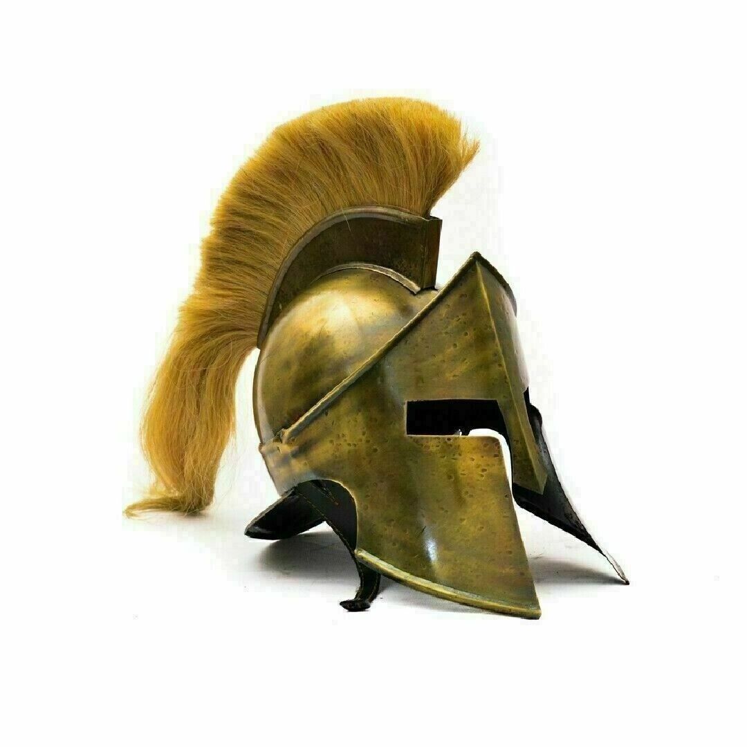 Spartan Helmet 300 Greek Medieval King Leonidas Roman Movie Armor Gift Costume