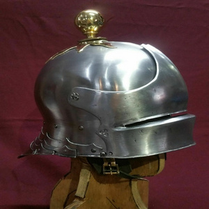 Medieval Knight German Sallet Helmet European Close Knight Armor