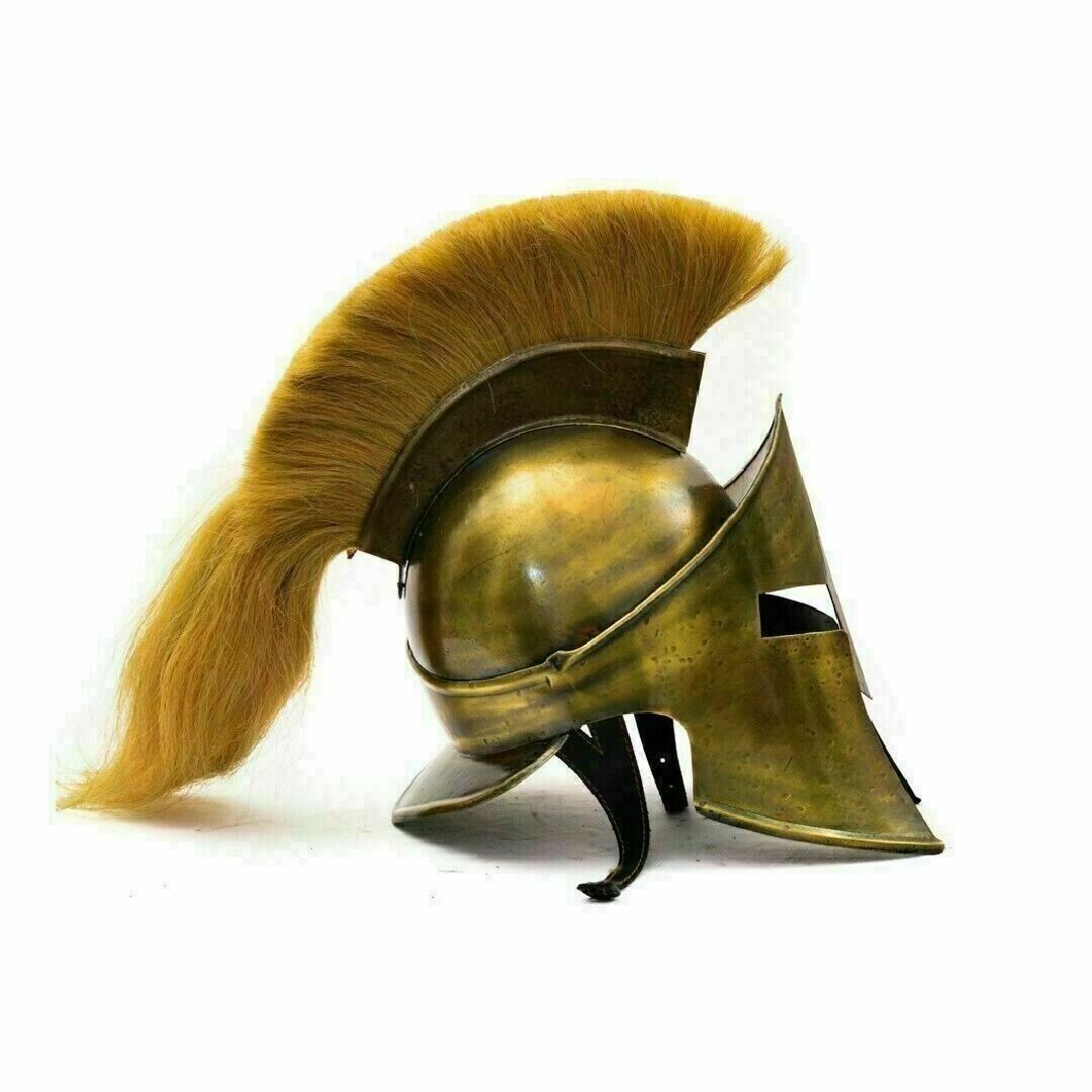 Spartan Helmet 300 Greek Medieval King Leonidas Roman Movie Armor Gift Costume