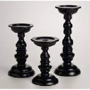 Nordic Tealight Candle Holder Black Candelabra Vintage Style Candle Stands Set Of 3 For Home Decorative Candlesticks Holders