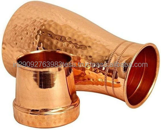 Ayurveda pure copper drinking water bottle