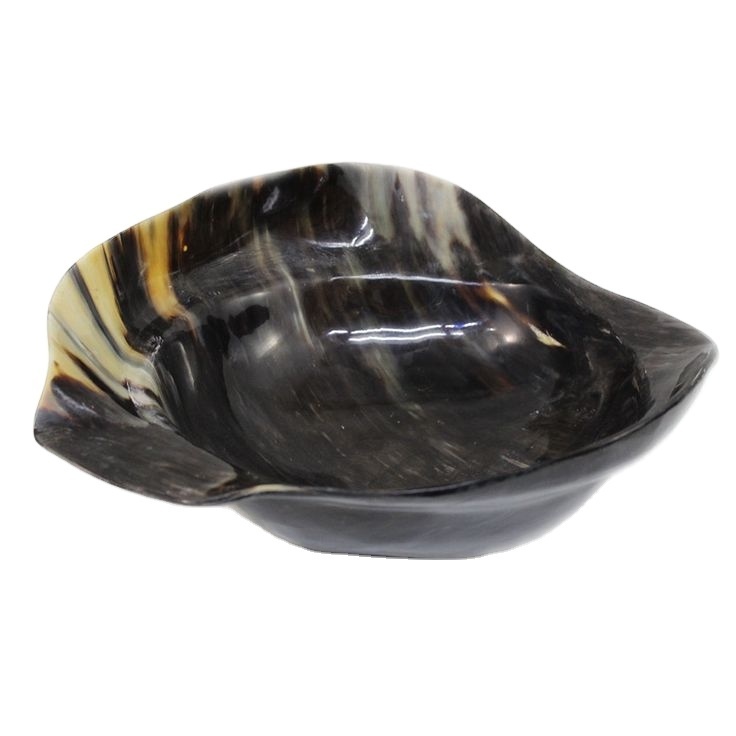 Wholesale rate Horn Bowls food safe bowl Food Serving Home Hotel Dinner Natural Buffalo And Cow Horn Bowl at lowest cost