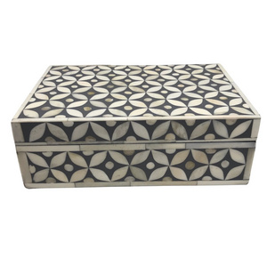 Bone Inlay Decorative box for store organizing use Handmade jewelry box Indian Home Decor Buffalo Bone Ball Handmade box