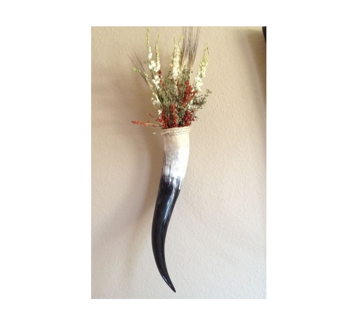 Excellent design buffalo horn flower vase garden and home decorate item top quality horn flower vase at low price new look