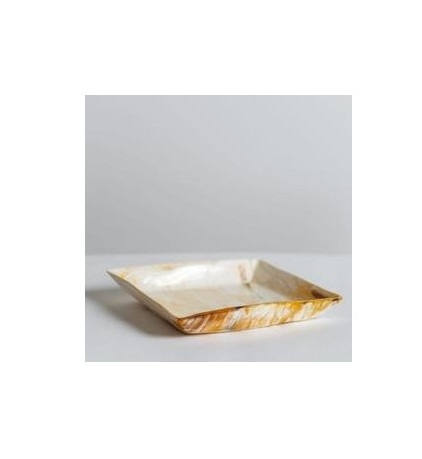 genuine horn serving tray in small size square shape Hand Crafted Serving Horn tray highly recommended  at Cheap Price